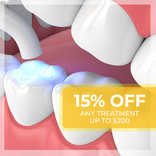 15% off any treatment up to $200